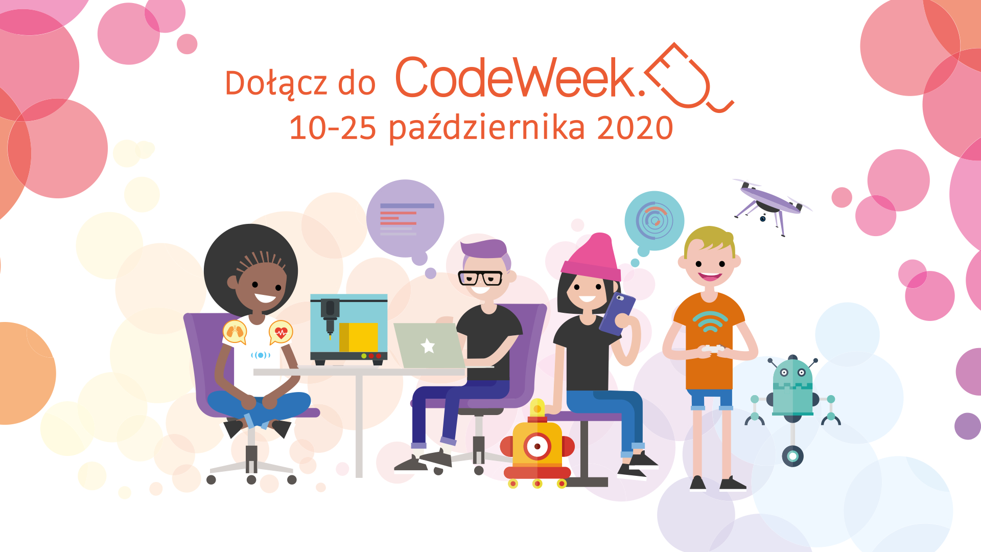 Code Week 2020 - darmowe zajęcia z prorgamowania dla dzieci